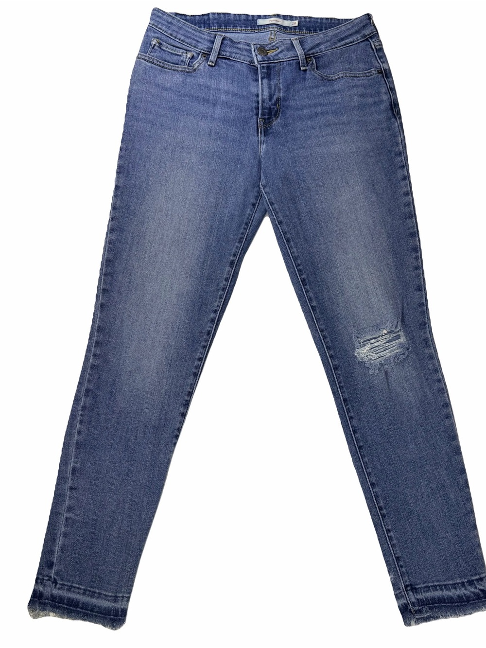Levi's 711 Skinny Distressed Jeans Size 28